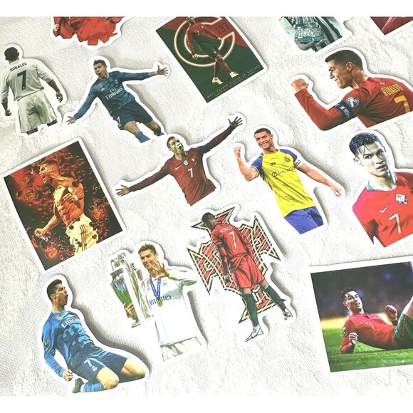 CR7 Cristiano Ronaldo 1 Pack 50 Decals Stickers Soccer Football FIFA World Cup - Picture 6 of 13